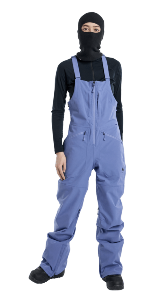 PANTALON BURTON RESREVE 2L STRECH BIB POUR FEMME - SLATE BLUE