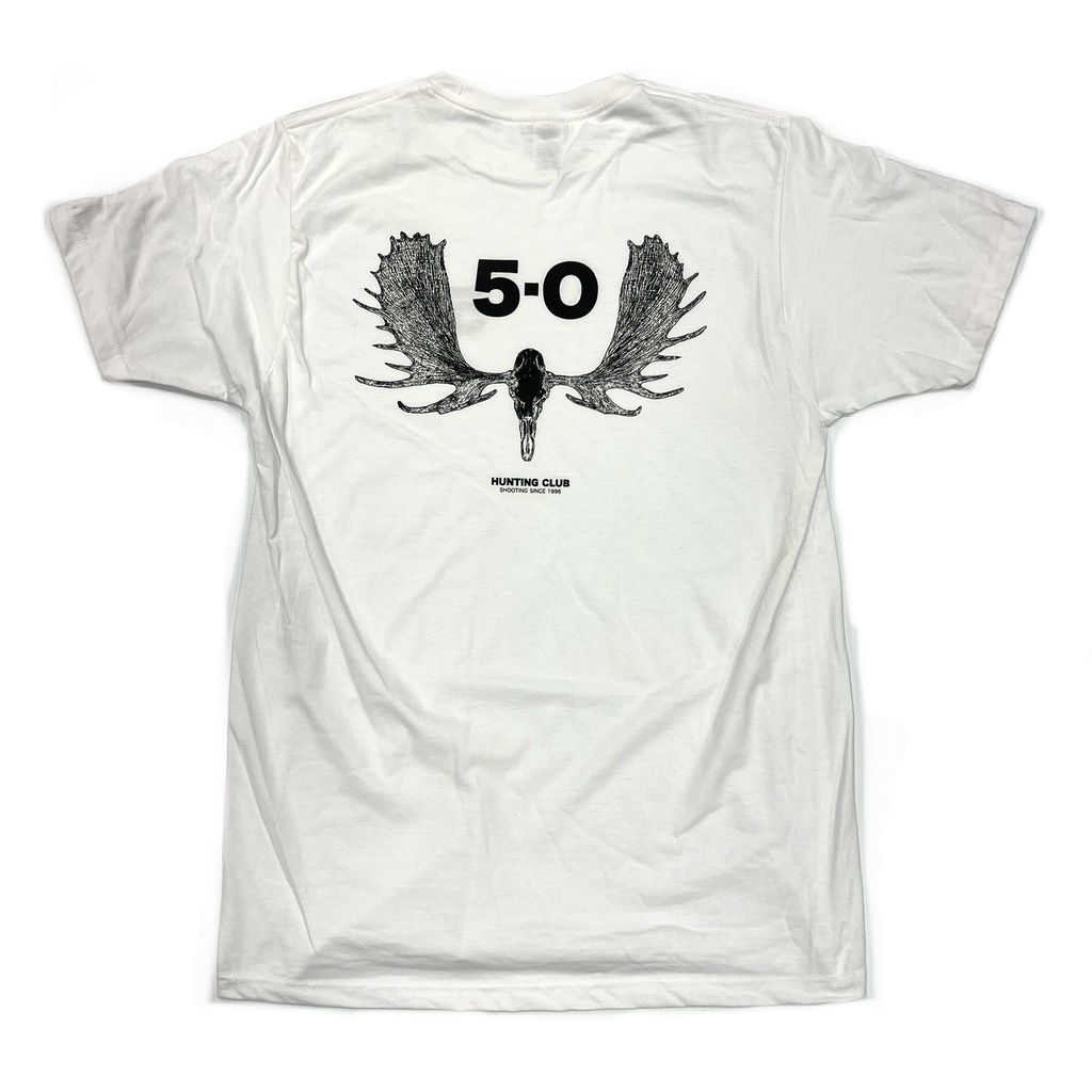 T-Shirt 5-0 Panache - Blanc