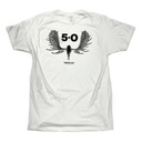 T-Shirt 5-0 Panache - Blanc