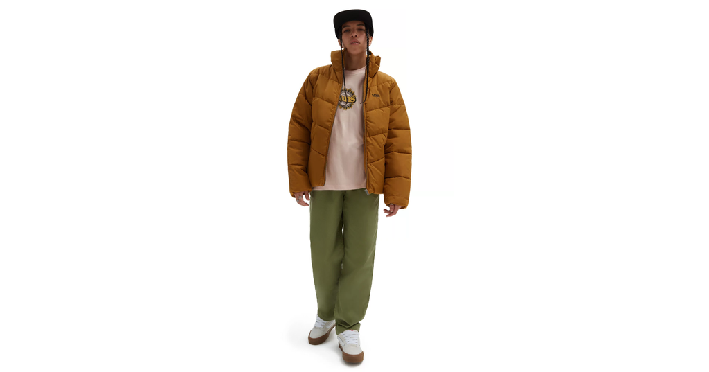 MANTEAUX VANS FOUNDRY PUFF MTE POUR FEMME - BROWN