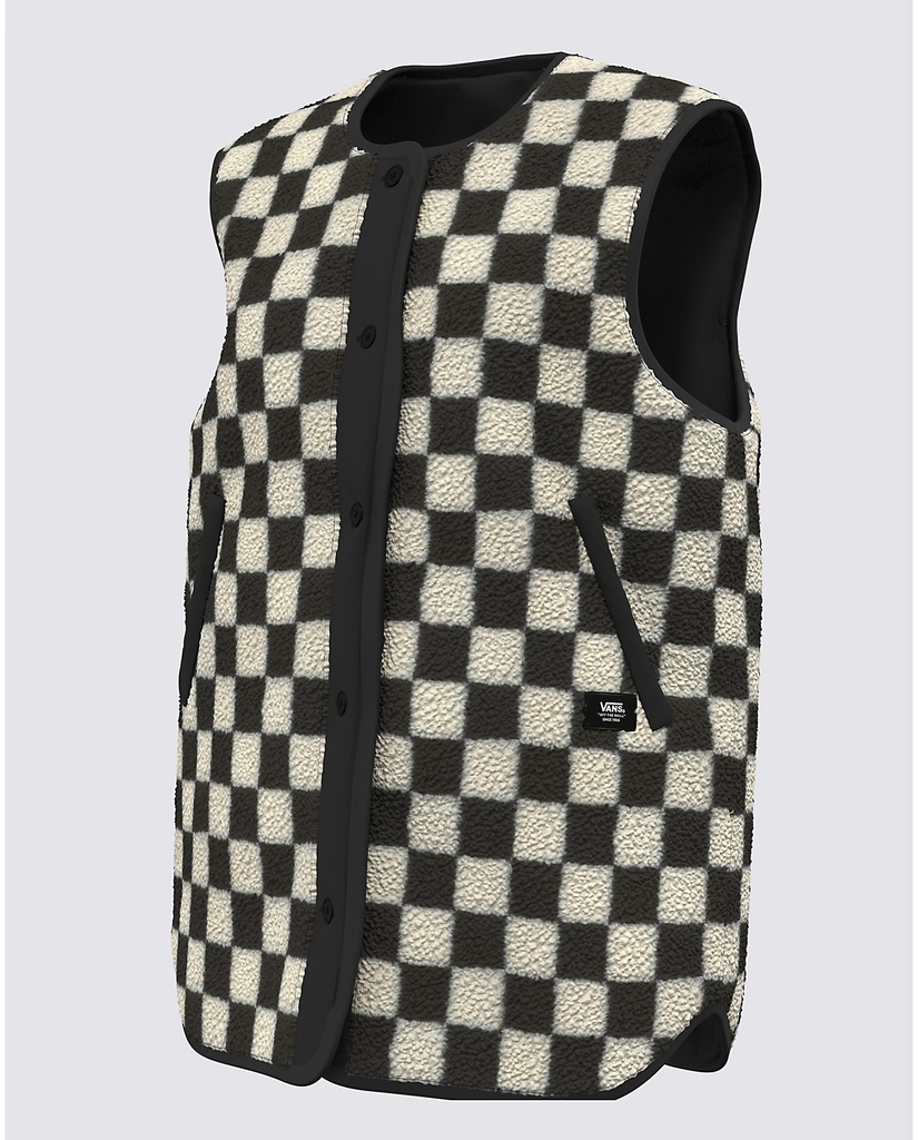 VESTE VANS MASON REVERSIBLE VEST - NOIR