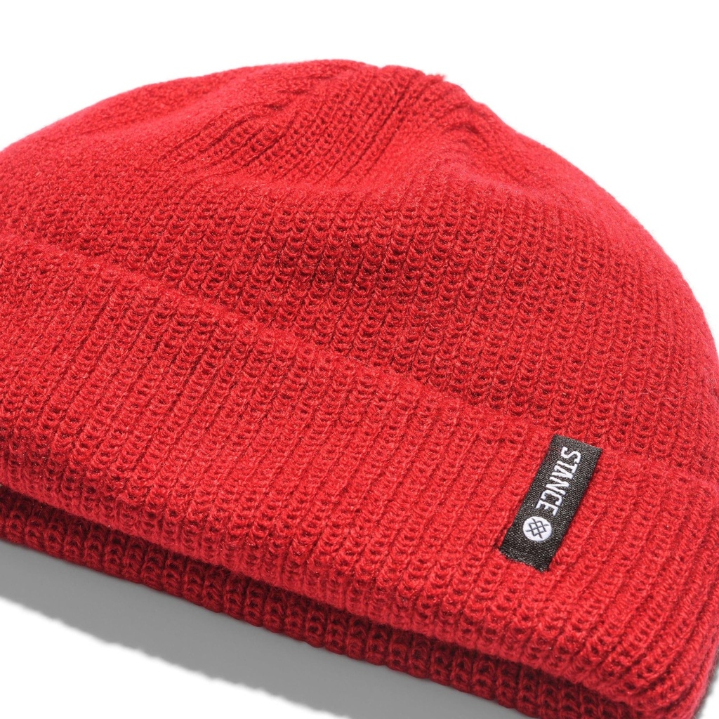 TUQUE STANCE ICON 2 SHALLOW BEANIE - ROUGE