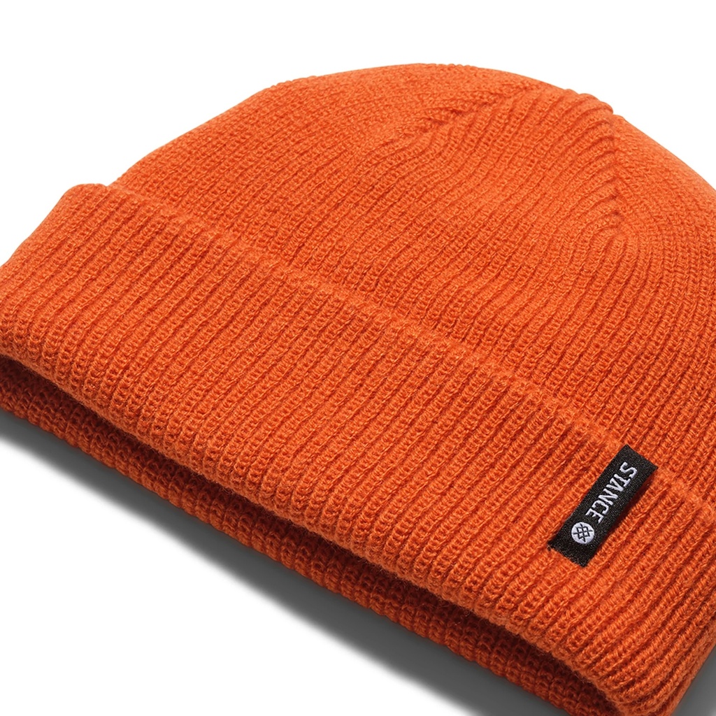 TUQUE STANCE ICON 2 SHALLOW BEANIE - ORANGE