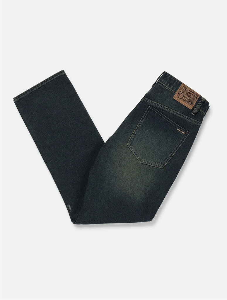 JEANS VOLCOM SOLVER DENIM - DIRTY MED BLUE (DMB) (copie)