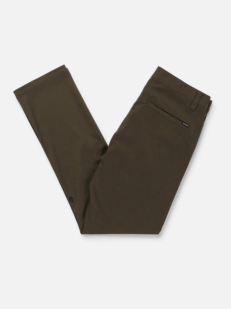 PANTALON VOLCOM FRICKIN SLIM STRETCH - MUSHROOM (MSH)