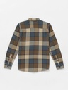CHEMISE VOLCOM CADEN PLAID LONG SLEEVE - NAVY
