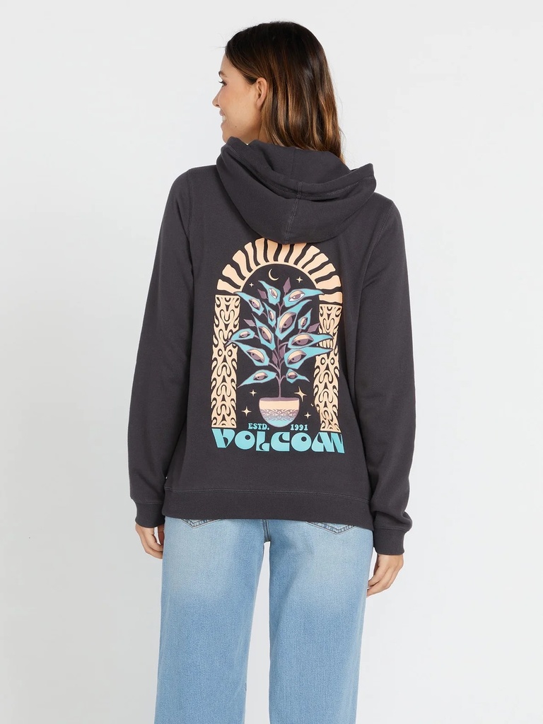 COTON OUATÉ VOLCOM TRULY STOKED BOYFRIEND PULL OVER POUR FEMME - NOIR (copie)