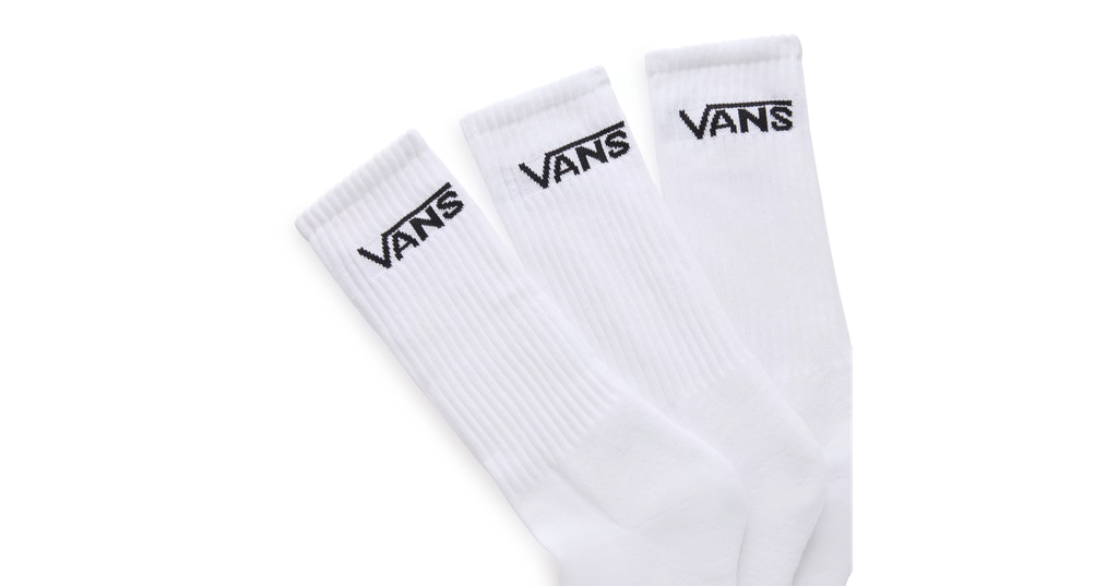 BAS VANS CLASSIC CREW PACK 3 - ROX WHITE