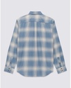 CHEMISE VANS MONTEREY III BUTTONDOWN SHIRT - BLUE MIRAGE/OATMEAL