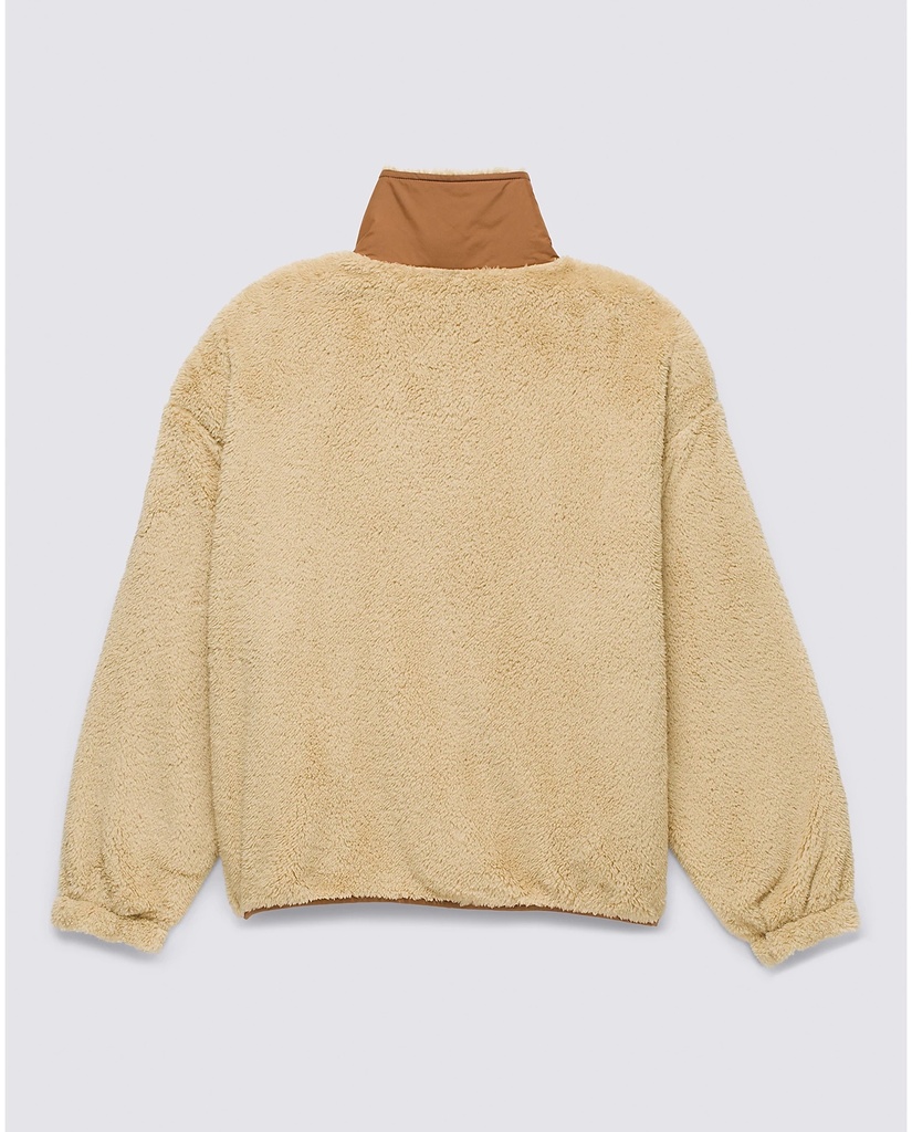 COTON OUATÉ VANSVISTA MOCK NECK ZIP POUR FEMME - MOJAVE DESERT
