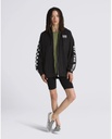 COTON OUATÉ VANS EXTRA FUN OVERSIZED FULL ZIP HOODIE POUR FEMME - NOIR