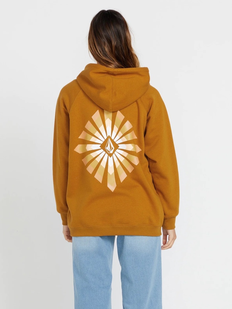 COTON OUATÉ VOLCOM COCO HO PULL OVER SWEATER POUR FEMME - SUNSET