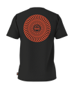 T-SHIRT VANS X SPITFIRE WHEELS SHORT SLEEVE TEE - NOIR