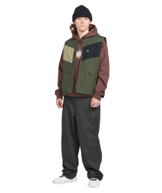 JEANS VOLCOM BILLOW TWILL PANT - ASPHALT BLACK