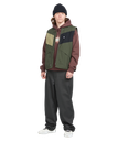 JEANS VOLCOM BILLOW TWILL PANT - ASPHALT BLACK