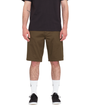 SHORT VOLCOM FRICKIN MODERN STRECH 21'' - DARK EARTH (DKE)