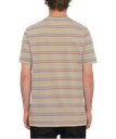 T-SHIRT VOLCOM V ENT HOCKEY DAD CREW SHORT SLEEVE - LIGHT KHAKI