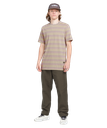 T-SHIRT VOLCOM V ENT HOCKEY DAD CREW SHORT SLEEVE - LIGHT KHAKI