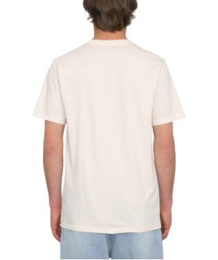 T-SHIRT VOLCOM WALL PUNCHER SHORT SLEEVE TEE - BLANC