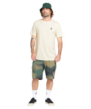 T-SHIRT VOLCOM ONE TECH SHORT SLEEVE TEE - CLOUD