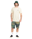 T-SHIRT VOLCOM ONE TECH SHORT SLEEVE TEE - CLOUD