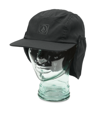CASQUETTE VOLCOM STONE TRIP FLAP HAT - NOIR
