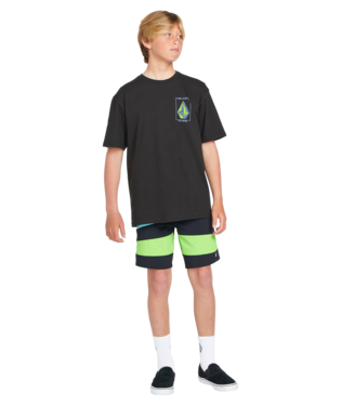 T-SHIRT VOLCOM ENFANTS STONE BREAKAGE SHORT SLEEVE - NOIR