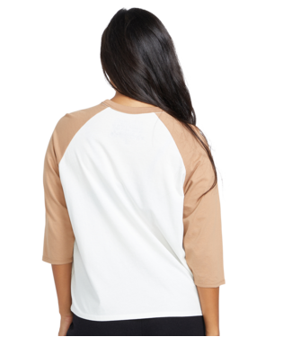 T-SHIRT VOLCOM PITCH IT TO ME LONG SLEEVE - MOCHA