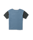T-SHIRT VOLCOM YOUTH OVERGROWN SHORT SLEEVE TEE - STONE BLUE