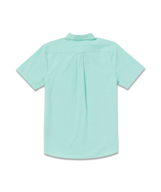 CHEMISE VOLCOM DATE KNIGHT SHORT SLEEVE SHIRT - CRETE BLUE