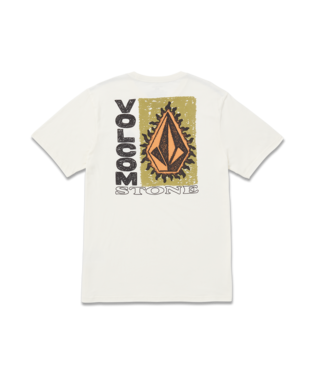 T-SHIRT VOLCOM EZ PEAZY SHORT SLEEVE - OFF WHITE