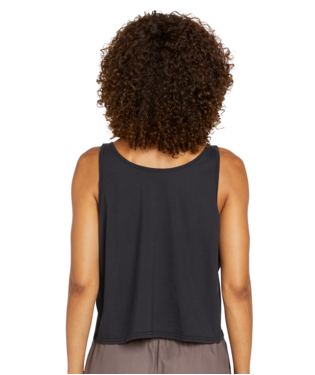 CAMISOLE VOLCOM STONE HOUR CROP POUR FEMME - BLACK