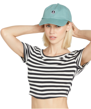 CASQUETTE VOLCOM CIRCLE STONE DAD HAT - SEA GLASS
