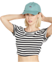 CASQUETTE VOLCOM CIRCLE STONE DAD HAT - SEA GLASS