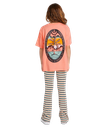 T-SHIRT VOLCOM JUNIOR TRULY STOKED BF TEE - REEF PINK