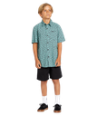 POLO VOLCOM JUNIOR INTERSTONE SHORT SLEEVE - SERVICE BLUE