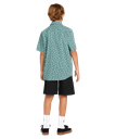 POLO VOLCOM JUNIOR INTERSTONE SHORT SLEEVE - SERVICE BLUE