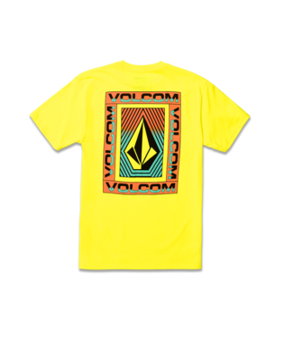 T-SHIRT VOLCOM JUNIOR EXTRACT SHORT SLEEVE TEE - BLAZING YELLOW