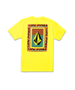 T-SHIRT VOLCOM JUNIOR EXTRACT SHORT SLEEVE TEE - BLAZING YELLOW