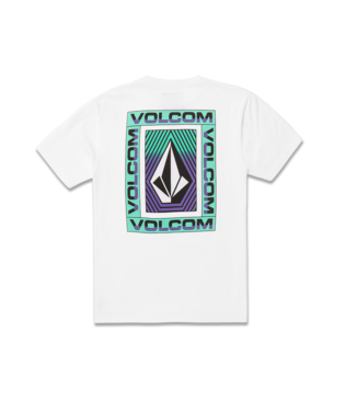 T-SHIRT VOLCOM JUNIOR EXTRACT SHORT SLEEVE TEE - BLANC