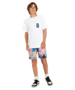 T-SHIRT VOLCOM JUNIOR EXTRACT SHORT SLEEVE TEE - BLANC