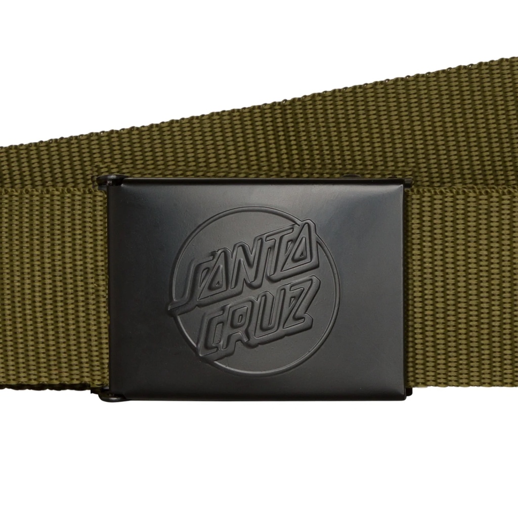CEINTURE SANTA CRUZ WEB BELT OPUS DOT - BROWN SUGAR