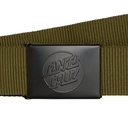 CEINTURE SANTA CRUZ WEB BELT OPUS DOT - BROWN SUGAR