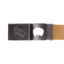 CEINTURE SANTA CRUZ WEB BELT OPUS DOT - BROWN SUGAR
