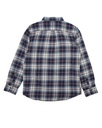 CHEMISE VANS SYCAMORE FLANNEL BUTTONDOWN SHIRT - BLUESTONE/OATMEAL