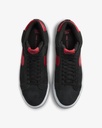 SOULIER NIKE SB ZOOM BLAZER MID - NOIR/UNIVERSITY RED