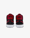 SOULIER NIKE SB ZOOM BLAZER MID - NOIR/UNIVERSITY RED
