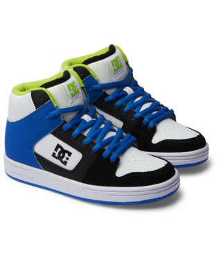 SOULIER DC ENFANT MANTECA HI - BLACK/BLUE/GREEN