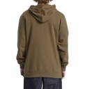 COTON OUATÉ DC STAR PULL OVER HOODIE - COVERT GREEN