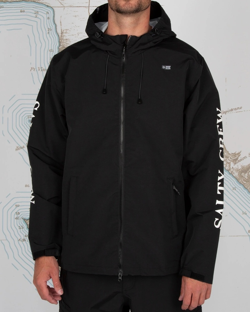 COUPE-VENT SALTY CREW PINNACLE JACKET - NOIR